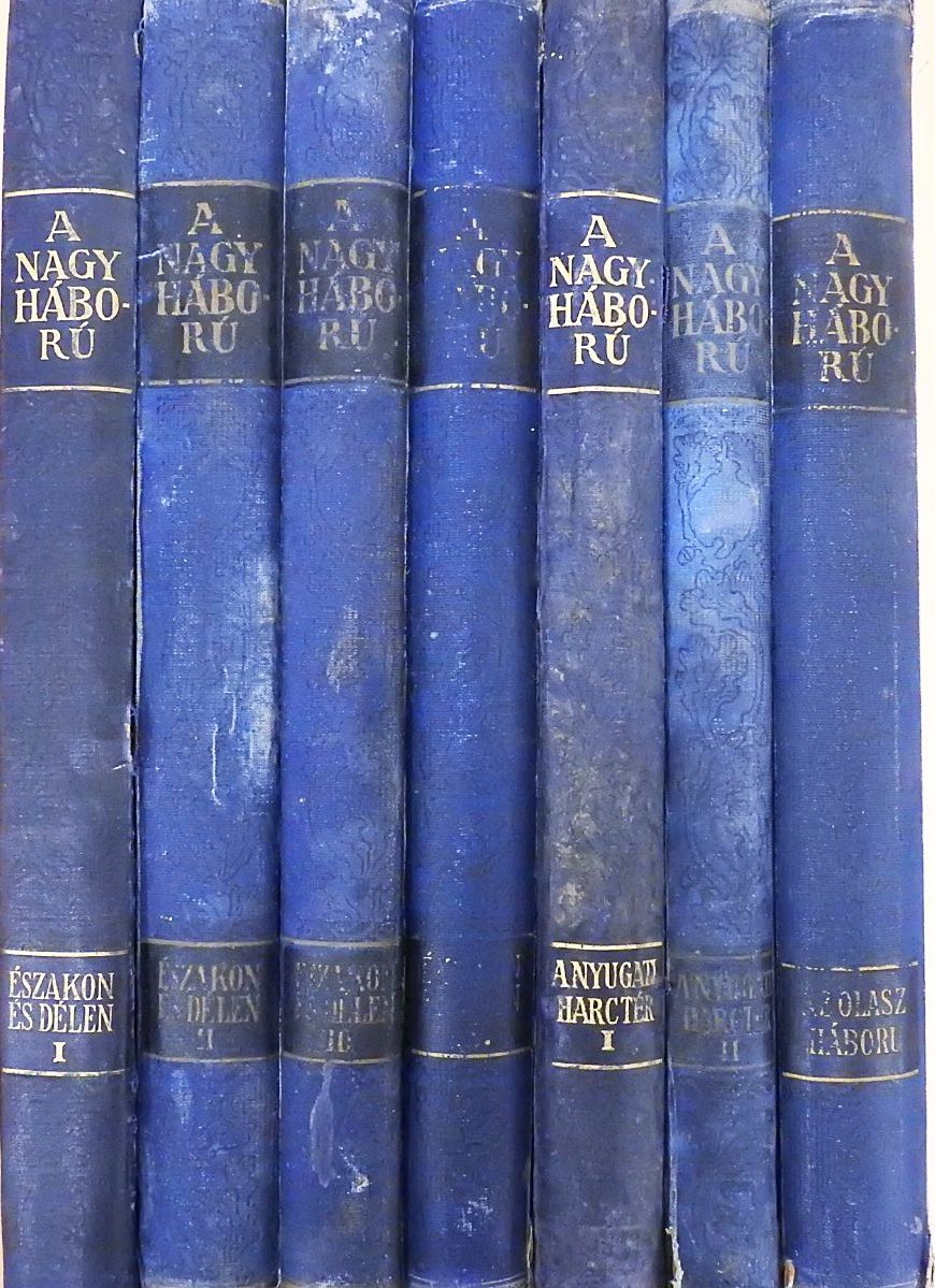 báró Ardenne Armand - A nagy háború írásban és képben I-VII. (rossz állapotú) [antikvár]