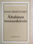 Egon Hostovsky - Általános összeesküvés [antikvár]
