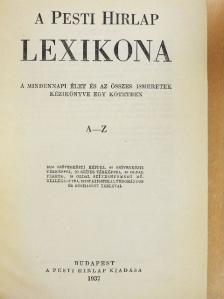 A Pesti Hirlap lexikona [antikvár]