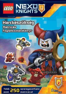 .- - LEGO Nexo Knights - Harckészültség - Matricás foglalkoztatókönyv