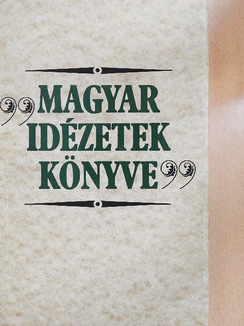 Magyar idézetek könyve [antikvár]