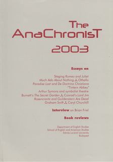 Péter Ágnes - The Anachronist 2003 [antikvár]