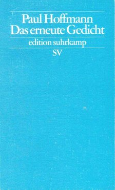 Das erneute Gedicht [antikvár]