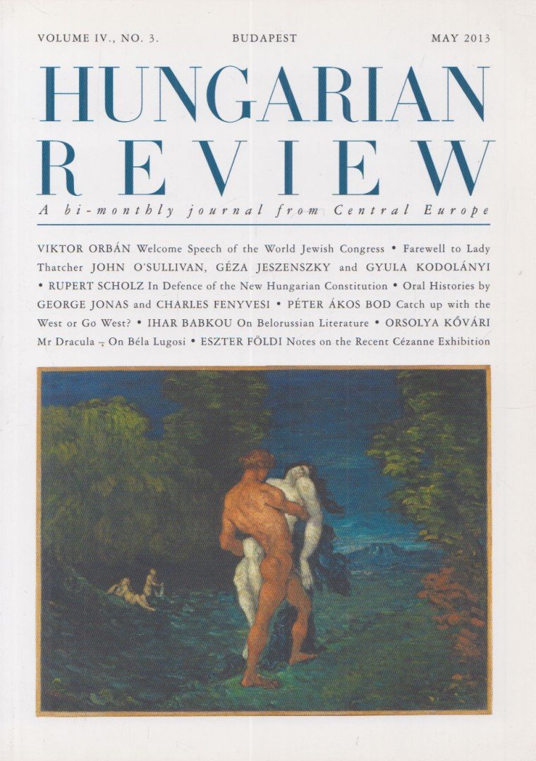 Gyula Kodolányi - Hungarian review May 2013 [antikvár]