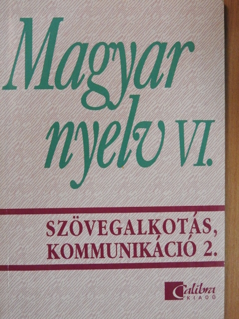 Jobbágyné András Katalin - Magyar nyelv VI. [antikvár]