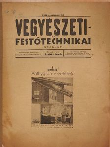 Dr. Györki József - Vegyészeti- és festőtechnikai szaklap 1939. szeptember [antikvár]