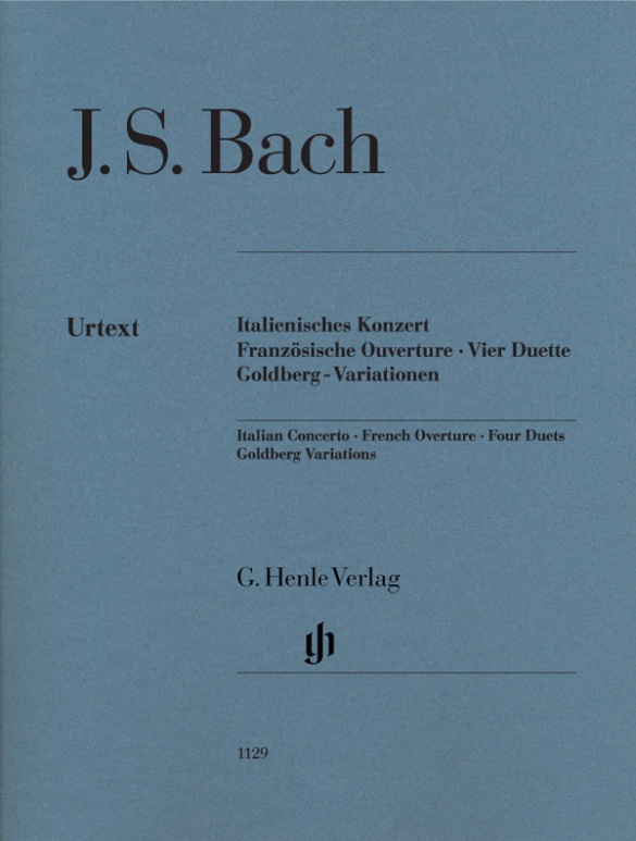 J. S. Bach - KLAVIERÜBUNG TEIL 2, 3, 4 FÜR KLAVIER URTEXT (RUDOLF STEGLICH) OHNE FINGERSATZ