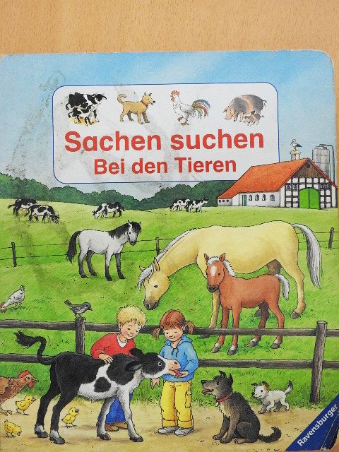 Sachen suchen Bei den Tieren [antikvár]