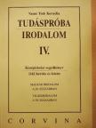 Vasné Tóth Kornélia - Tudáspróba - Irodalom IV. [antikvár]