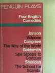 Ben Jonson - Four English Comedies of the 17th and 18th Centuries [antikvár]
