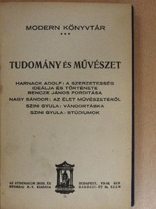 Harnack Adolf - Tudomány és művészet II. [antikvár]