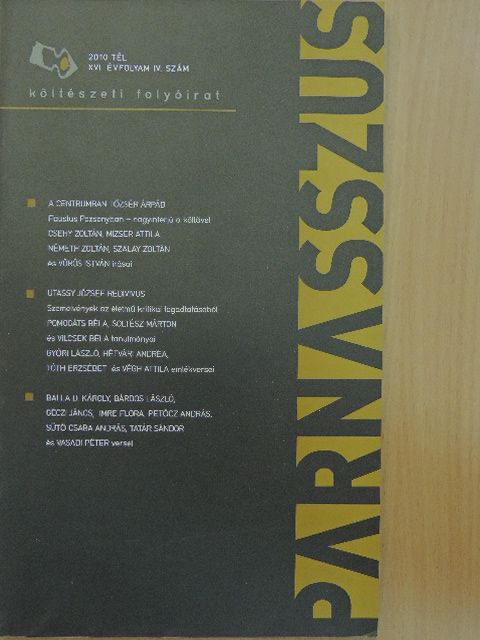 Balla D. Károly - Parnasszus 2010. tél [antikvár]