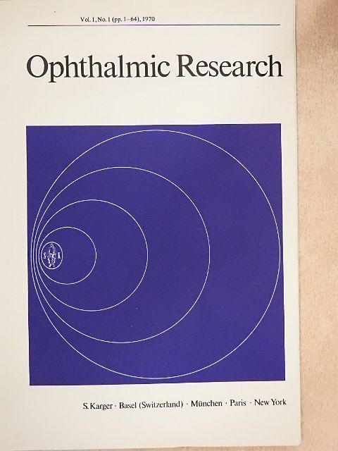 Mary J. Voaden - Ophthalmic Research No. 1. 1970 [antikvár]