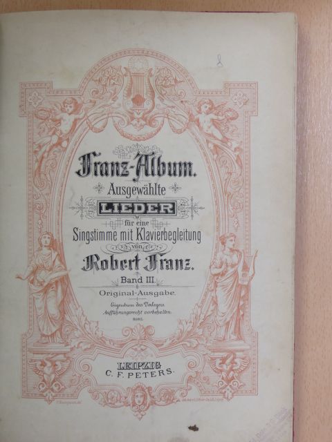 Robert Franz - Franz-Album III. [antikvár]