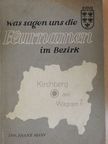 Was Sagen uns die Flurnamen im Bezirk Kirchberg am Wagram? [antikvár]