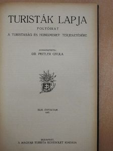 Babós Imre - Turisták Lapja 1937. (nem teljes évfolyam)/A Magyar Turista Szövetség Hivatalos Értesítője 1937. január-december [antikvár]