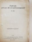 Becske Ödön - Faipari anyag- és gyártásismeret I. [antikvár]