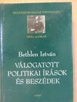 Bethlen István - Válogatott politikai írások és beszédek [antikvár]