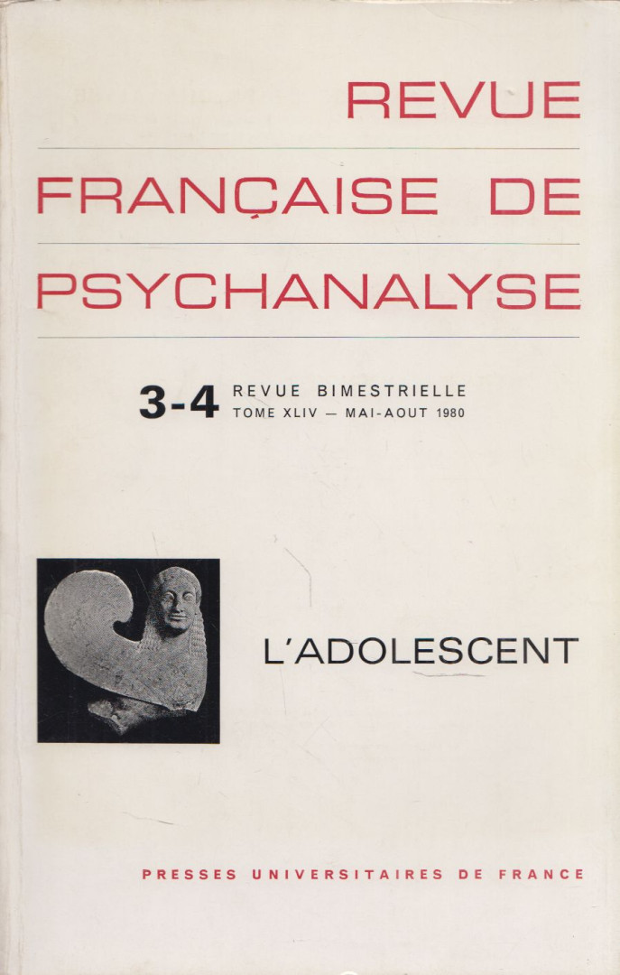 Jean Gillibert - Revue francaise de psychanalyse Tome 44, numéro 3-4, 1980 [antikvár]