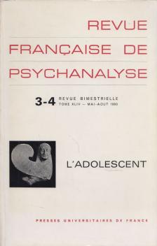Jean Gillibert - Revue francaise de psychanalyse Tome 44, numéro 3-4, 1980 [antikvár]
