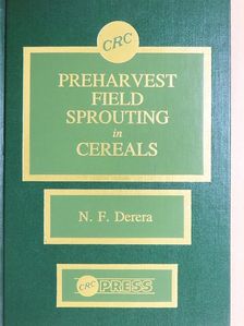 James Mac Key - Preharvest Field Sprouting in Cereals [antikvár]