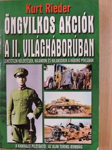 Géczi Zoltán - Öngyilkos akciók a II. világháborúban [antikvár]