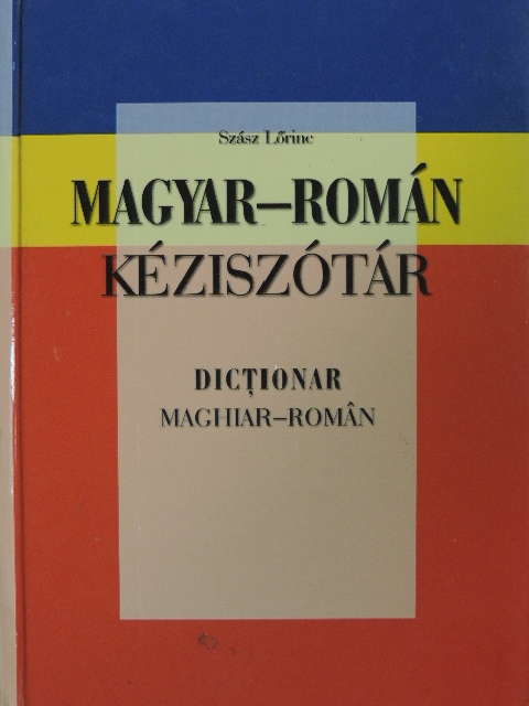 Szász Lőrinc - Magyar-román kéziszótár [antikvár]