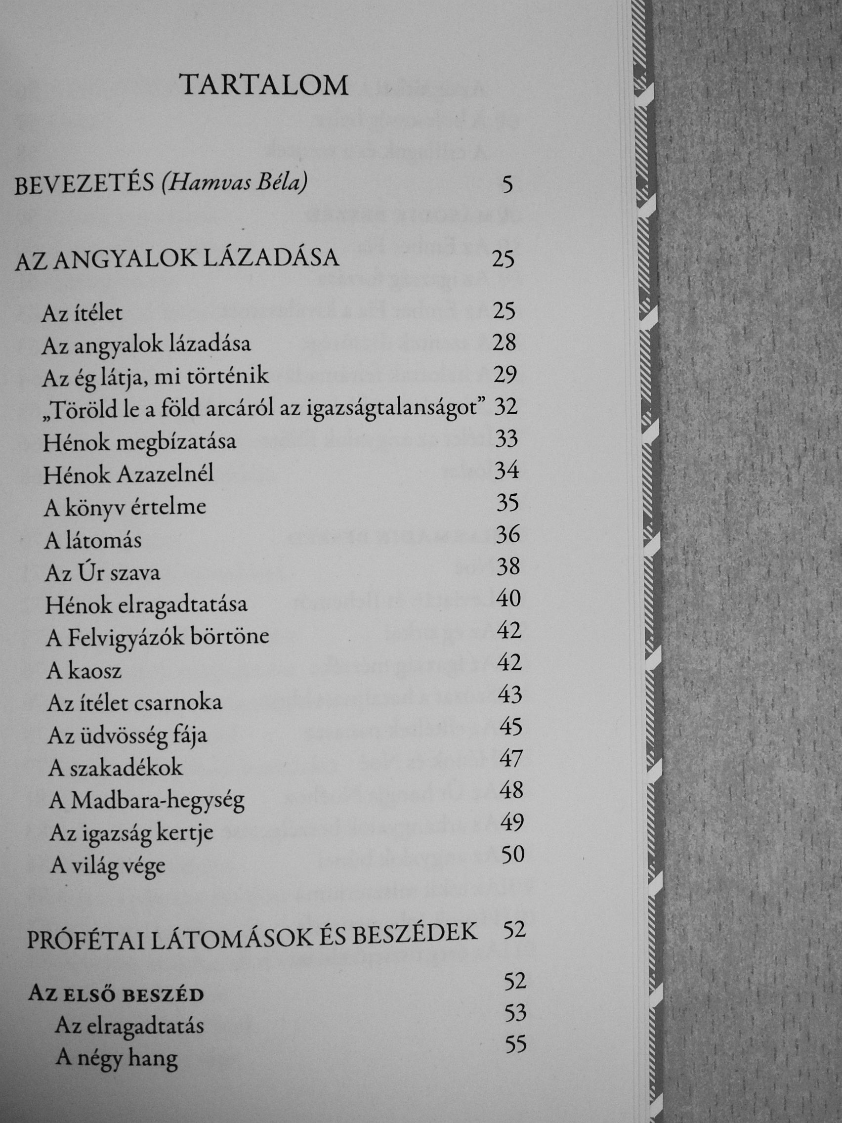 Hamvas Béla - Hénok apokalipszise [antikvár]