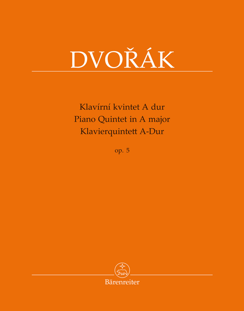 DVORAK - PIANO QUINTET IN A MAJOR OP.5