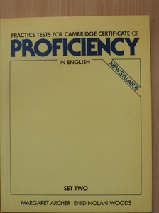 Enid Nolan-Woods - Practice Tests for Cambridge Certificate of Proficiency in English 2. [antikvár]