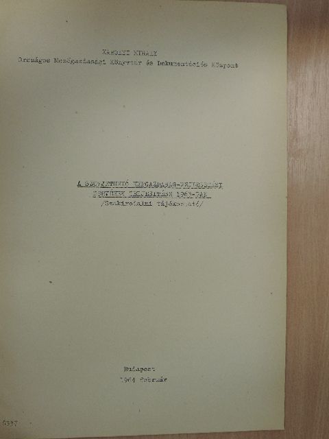 A Szovjetunió népgazdaság-fejlesztési tervének teljesítése 1963-ban [antikvár]