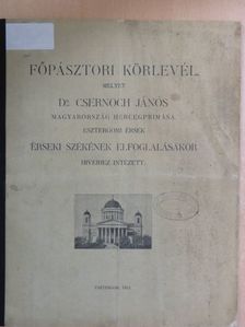 Dr. Csernoch János - Főpásztori körlevél [antikvár]