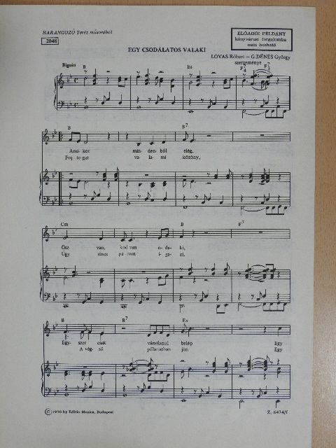 G. Dénes György - Egy csodálatos valaki [antikvár]