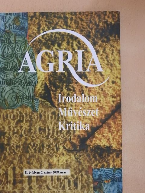 Anga Mária - Agria 2008. nyár [antikvár]