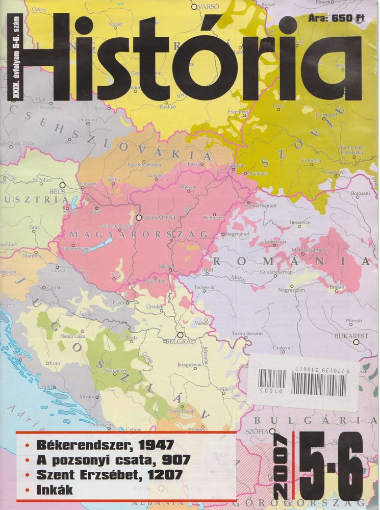 Glatz Ferenc - História 2007/5-6. [antikvár]