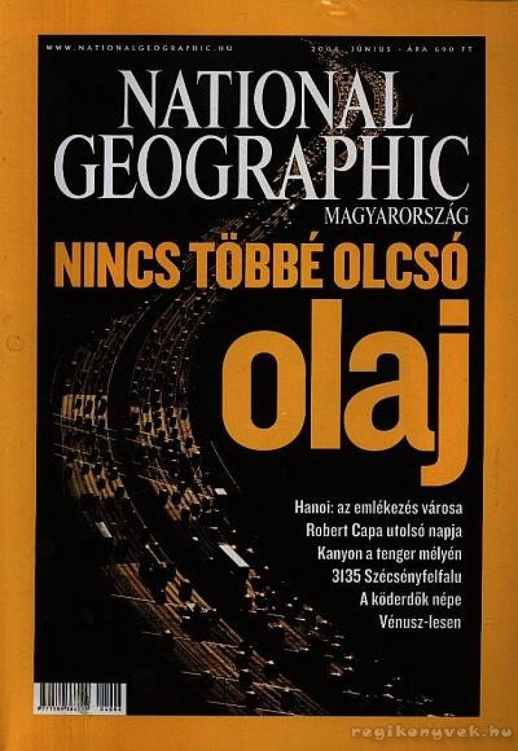 PAPP GÁBOR - National Geographic Magyarország 2004. Június 6. szám [antikvár]
