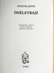 Pusztai János - Önéletrajz [antikvár]
