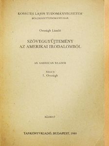 Benjamin Franklin - Szöveggyűjtemény az amerikai irodalomból [antikvár]