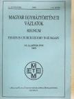 Balogh Judit - Magyar Egyháztörténeti Vázlatok 2000/1-4. [antikvár]