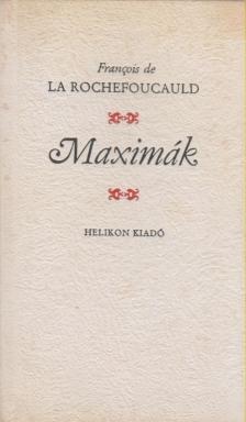 La Rochefoucauld - Maximák [antikvár]