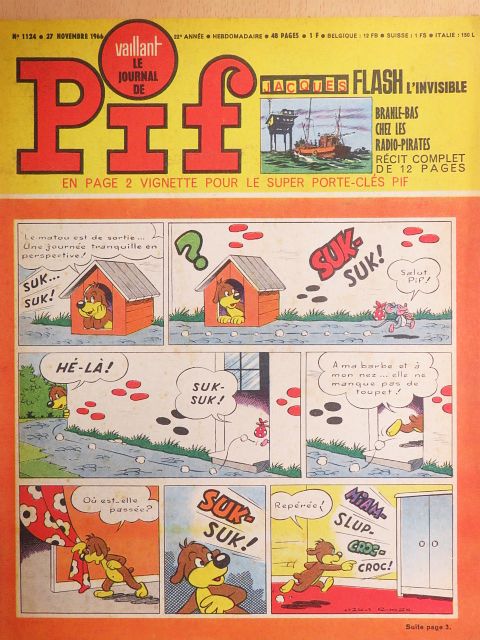 Cézard - Pif 27 Novembre 1966 [antikvár]