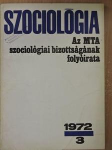 Buda Béla - Szociológia 1972/3. [antikvár]