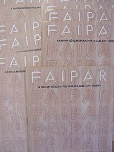 Faipar 1993. (nem teljes évfolyam) [antikvár]