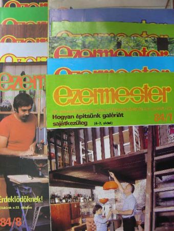 Ezermester 1984. (nem teljes évfolyam) [antikvár]