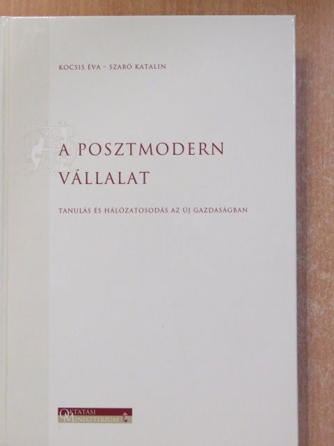 Kocsis Éva - A posztmodern vállalat (dedikált példány) [antikvár]