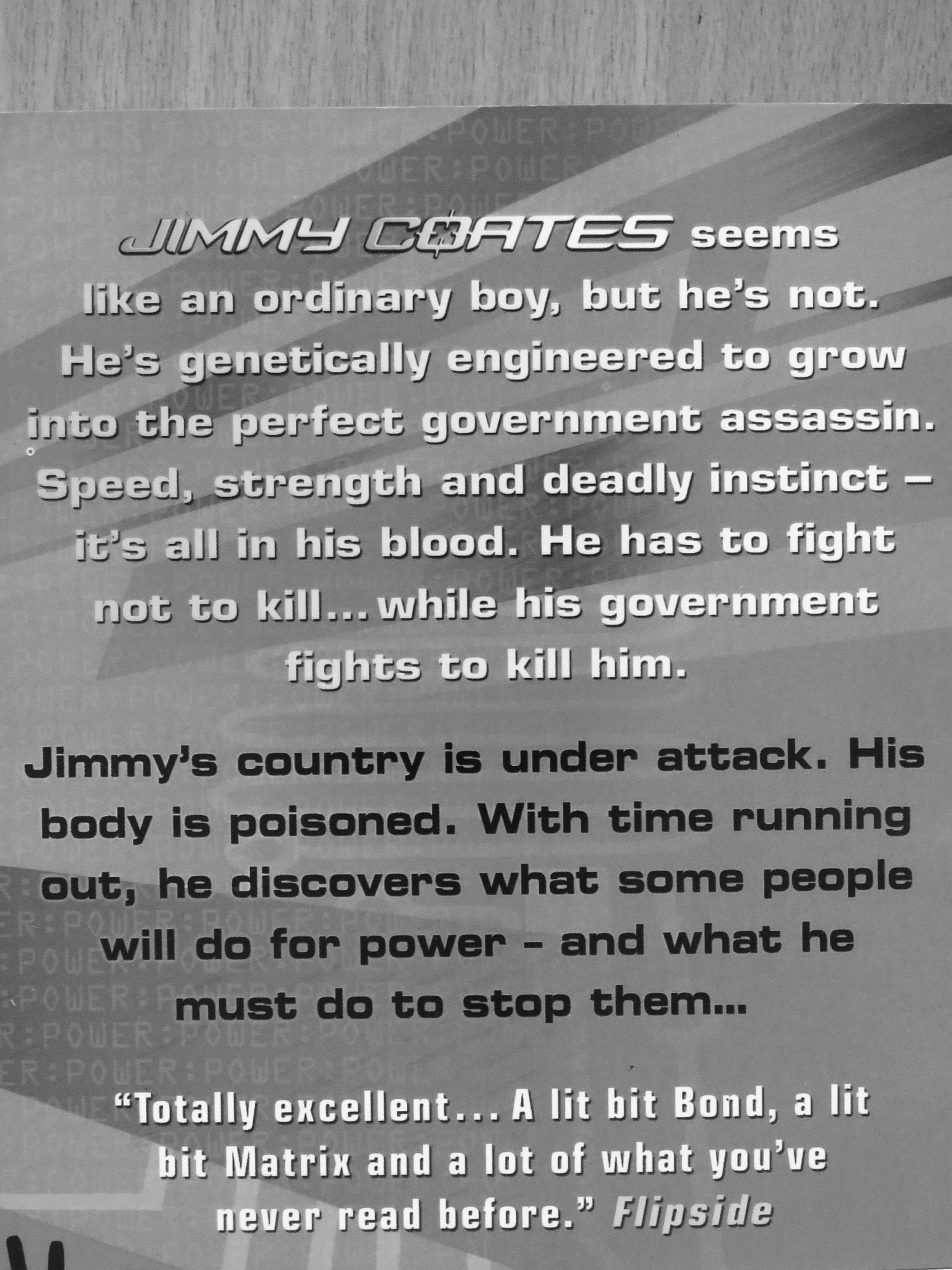 Joe Craig - Jimmy Coates: Power [antikvár]