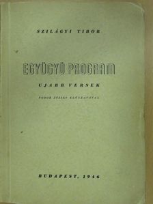 Szilágyi Tibor - Együgyü program (dedikált példány) [antikvár]