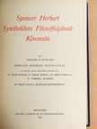 Collins F. Howard - Spencer Herbert synthetikus filozófiájának kivonata [antikvár]