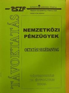 Sándorné Új Éva - Nemzetközi pénzügyek [antikvár]