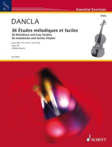 DANCLA - 36 ÉTUDES MÉLODIQUES ET FACILES POUR ALTO OP.84 (MÜLLER-RUNTE)